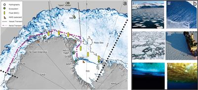 Bridging the gap for ice–ocean–ecosystem processes: integrated observing system for the Ross Sea-far East Antarctic Region